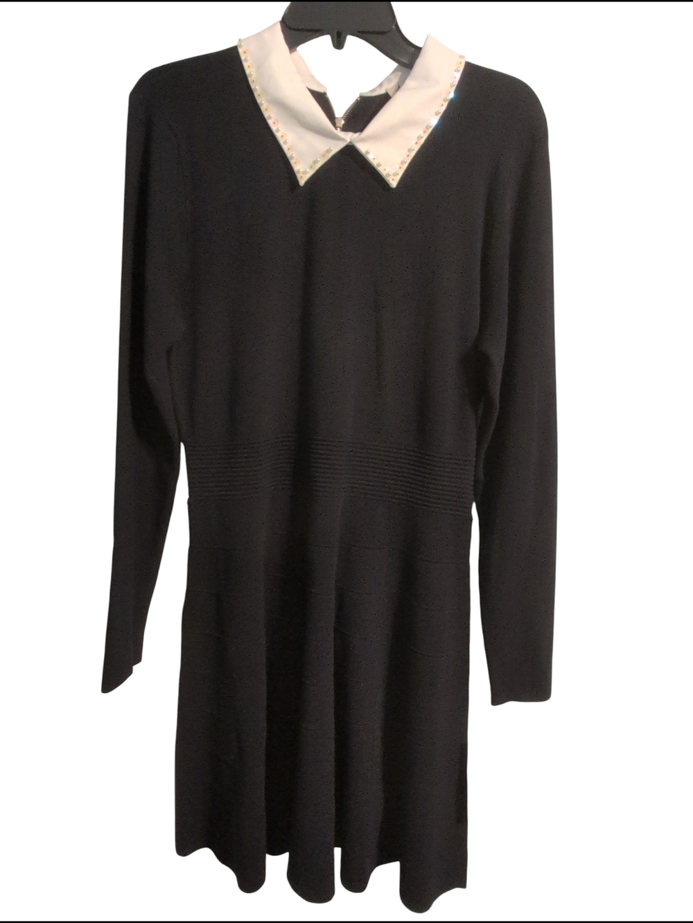 Nwt $168 Nanette Lepore Dress Career Travel Sophisticated Navy Large